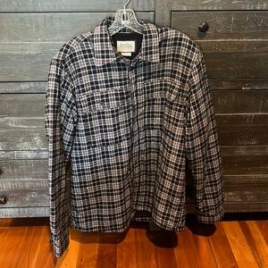 Navy Flannel Jacket